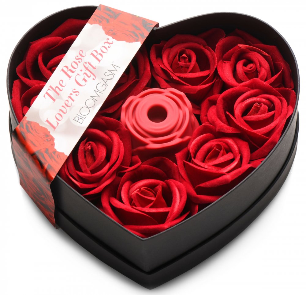 The Rose Lover's Gift Box 10X Clit Suction Rose