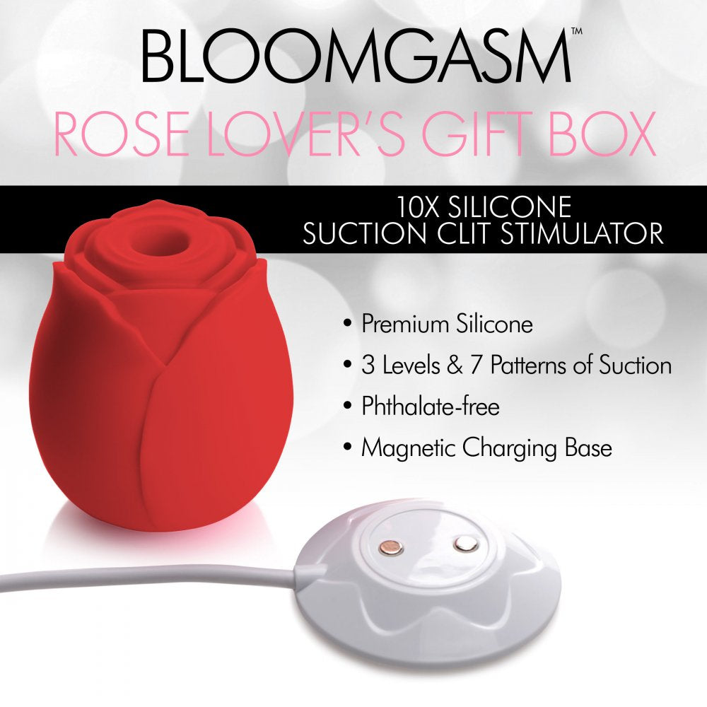 The Rose Lover's Gift Box 10X Clit Suction Rose